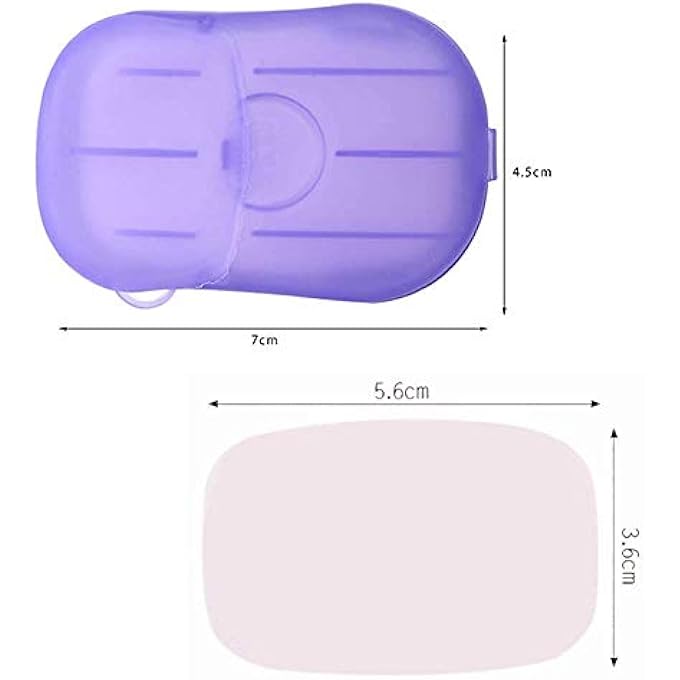 YTM 4 BOX PAPER SOAP CLEAN SOFT BATH FOR TRAVEL IN FLAVOUR DESIGN TUBE SHAPE BOTTLE - Image 3